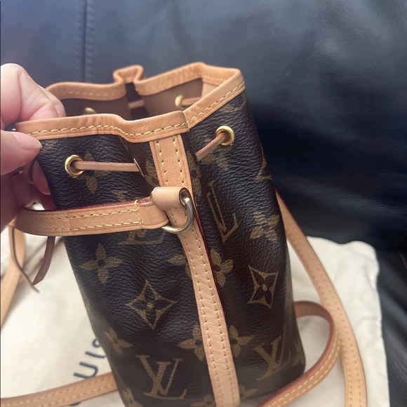 Rare Authentic Louis Vuitton NANO NOE - Picture 8 of 11